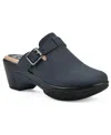 White Mountain Women's Viewed Slip-on Clogs In Blue
