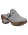 White Mountain Women's Viewed Slip-on Clogs In Gray