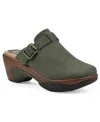 White Mountain Women's Viewed Slip-on Clogs In Green