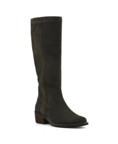 White Mountain Womens Altitude Regular Wide Calf Knee High Boots In Gray