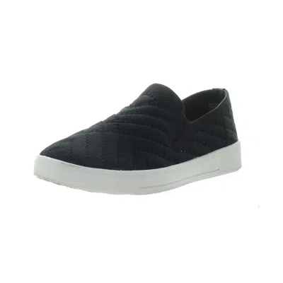 White Mountain Womens Solid Canvas Slip-on Sneakers In Black