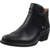 White Mountain Womens Zipper Man Made Ankle Boots In Multi