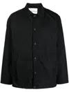 WHITE MOUNTAINEERING BUTTONED CLASSIC-COLLAR JACKET