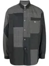 WHITE MOUNTAINEERING CHECKED BUTTON-UP JACKET