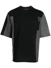 WHITE MOUNTAINEERING COLOUR-BLOCK PANELLED T-SHIRT