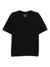 White Mountaineering Embroidered-logo T-shirt In Black