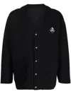 White Mountaineering X F.c. Real Bristol Logo-patch Cardigan