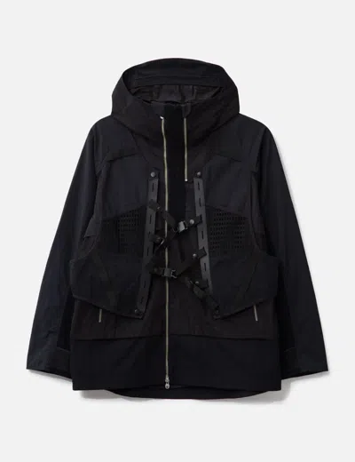 White Mountaineering Layered Hooded Jacket