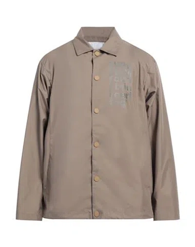 WHITE MOUNTAINEERING WHITE MOUNTAINEERING MAN JACKET BEIGE SIZE 1 POLYESTER