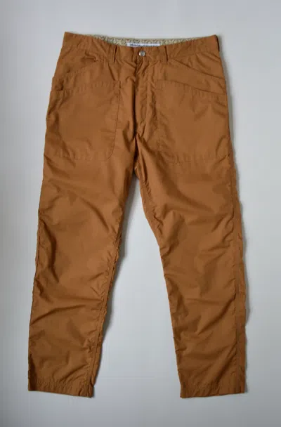 Pre-owned White Mountaineering S/s 20 Utility Trousers In Caramel