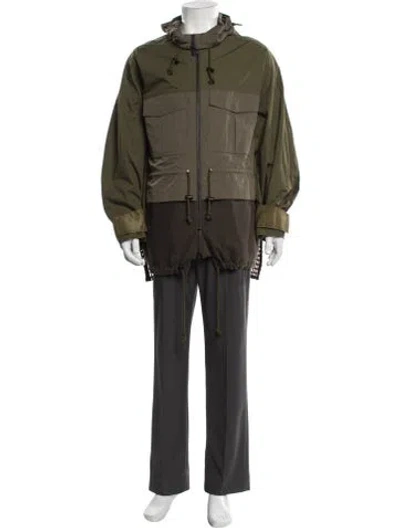 Pre-owned White Mountaineering Utility Jacket In Green