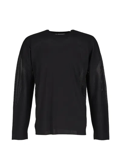 White Mountaineering Wair Long-sleeve Top In Black