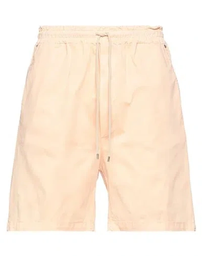 White Over Man Shorts & Bermuda Shorts Salmon Pink Size L Cotton