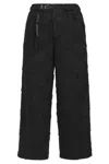 White Sand - Trousers - 460106 - Black In Black