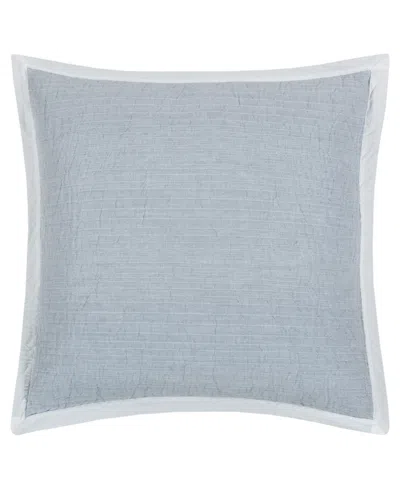 White Sand Beachwood Sham, European In Sky Blue