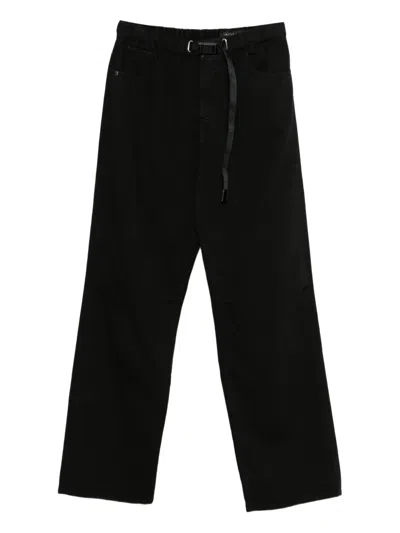White Sand Belt Black Trousers