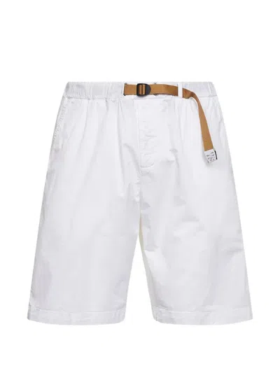 White Sand Belt Shorts In Multi
