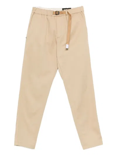 WHITE SAND BELT TROUSERS