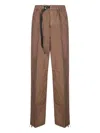 White Sand Pantalone Lungo In 褐色