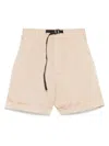 White Sand Bermuda Shorts In Neutrals