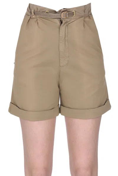White Sand Cameron Shorts In Camel
