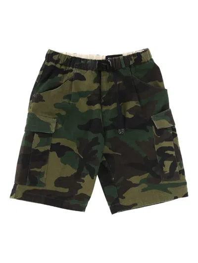White Sand Cotton Cargo Shorts