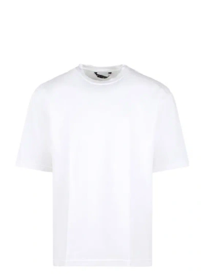 White Sand Cotton Jersey T-shirt In White