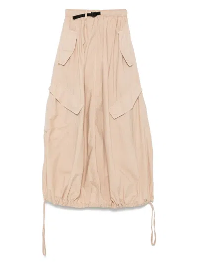 White Sand Cotton Shirt In Neutrals