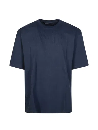 White Sand Crew-neck T-shirt In Blue