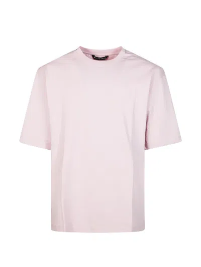 White Sand Crew-neck T-shirt In Pink