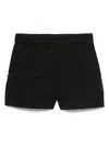 White Sand Diane Shorts In 黑色
