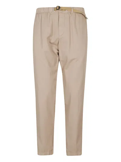 White Sand Elasticated-waist Trousers