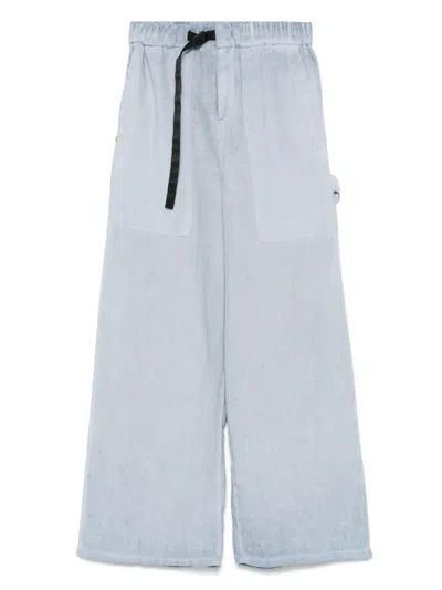 White Sand Elisabeth Trousers In 蓝色