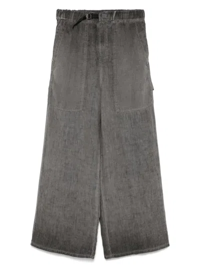 White Sand Elisabeth Trousers In 黑色