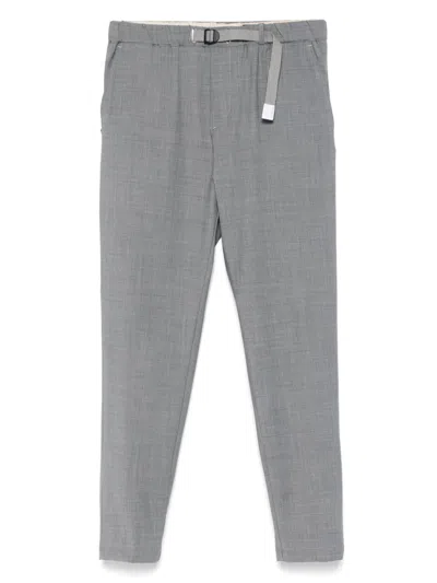 White Sand Greg Trousers In Grey
