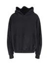 White Sand Hoodie In Black