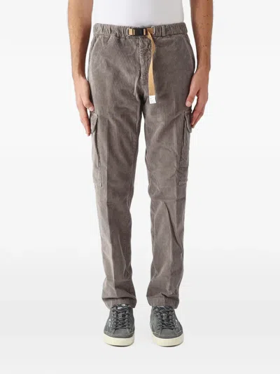 White Sand John Corduroy Trousers In 그레이