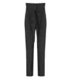 White Sand Kelly Black Pants In Black