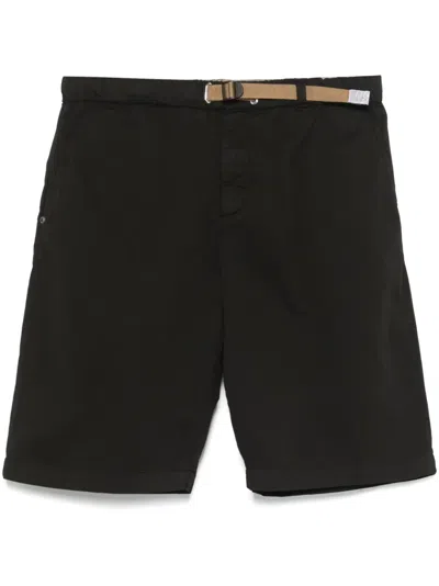 White Sand Kevin Shorts In Black