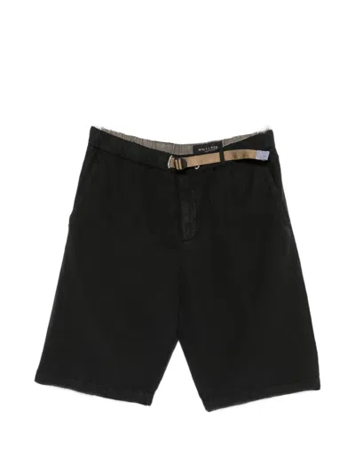 White Sand Kevin Shorts In Black