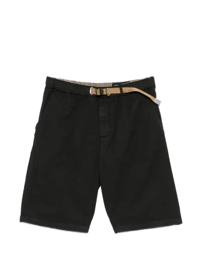 White Sand Kevin Shorts In Black