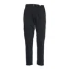 White Sand Lightweight Black Pants With Adjustable Drawstring Waist In Black