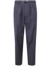 White Sand Long Classic Trousers Clothing In Blue