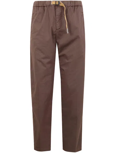 White Sand Long Trousers In Brown