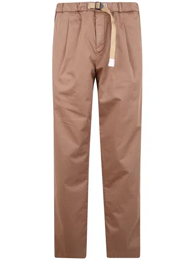 White Sand Long Trousers In Brown