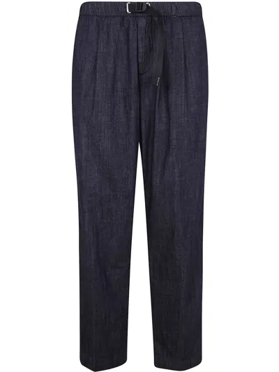 White Sand Long Trousers Clothing In Blue