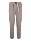White Sand Long Trousers In Grey