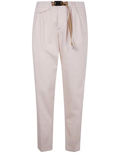 White Sand Long Trousers In Neutral