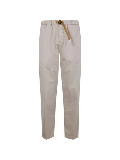 White Sand Long Trousers In Neutral