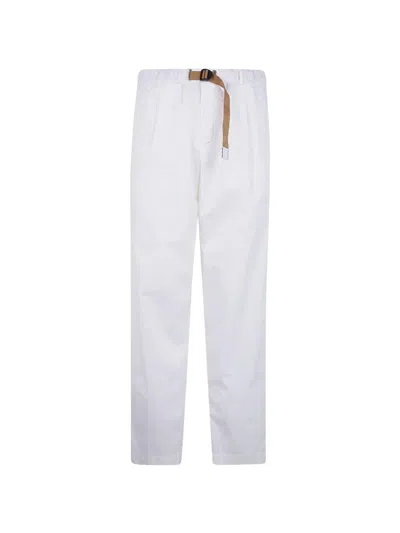WHITE SAND LONG TROUSERS,26SU67.182 01 WHITE